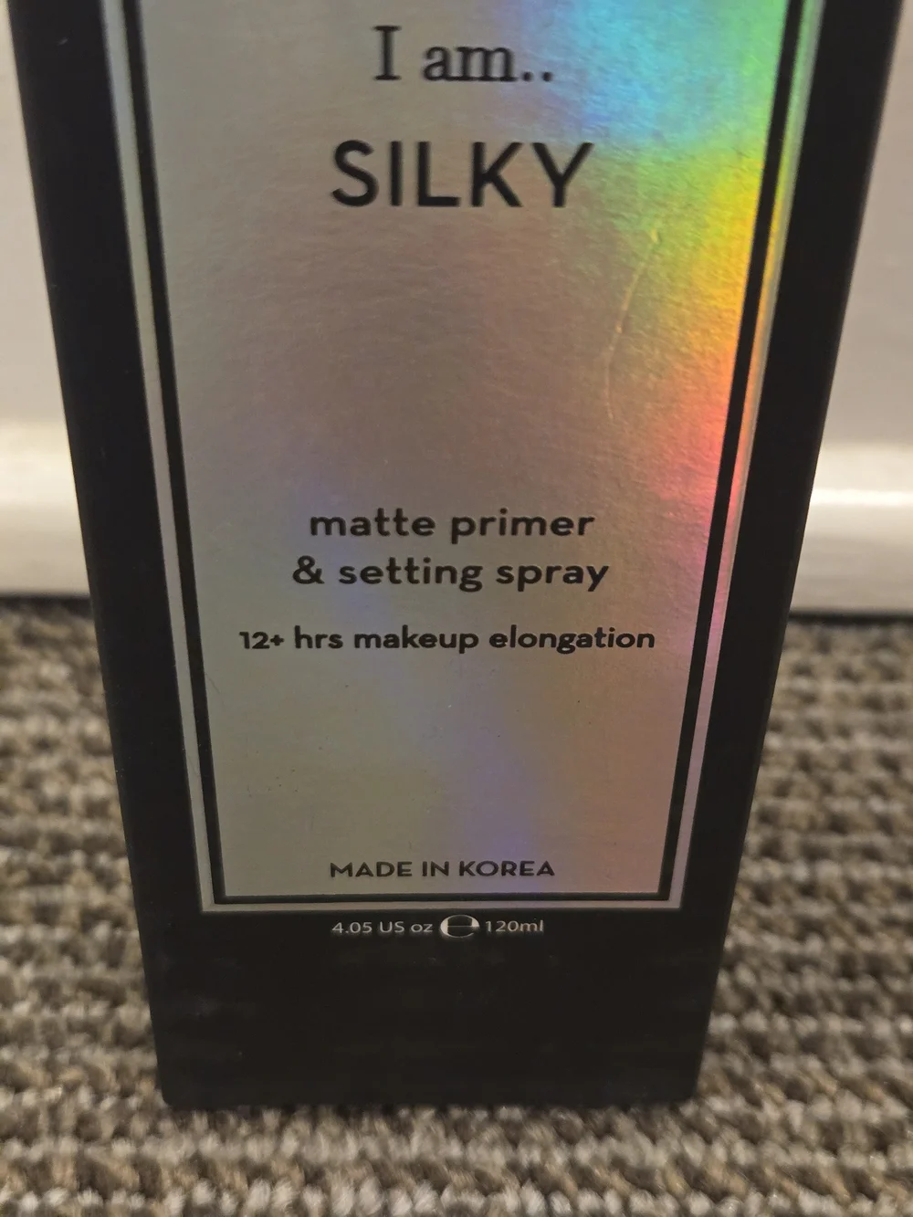 The Crème Shop I Am Silky Matte Primer & Setting Spray - Black